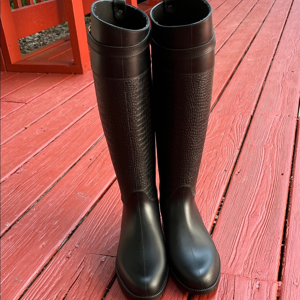 Michael Kors Collection Dark Brown Winter Boots